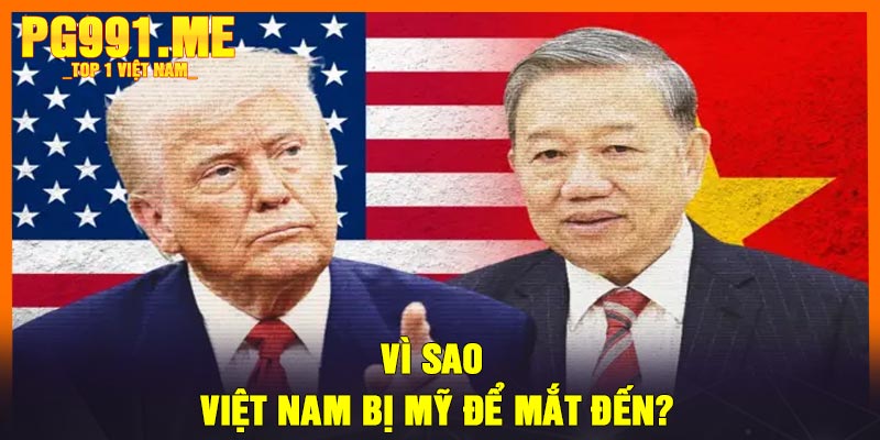 Vì sao Việt Nam bị Mỹ để mắt đến?